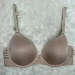 Nursing Bra  Adjustable Straps Nude Size 38C